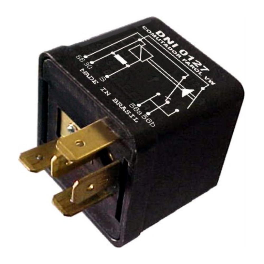 Relé de Comutador de Farol 5 Terminais - DNI - 0127