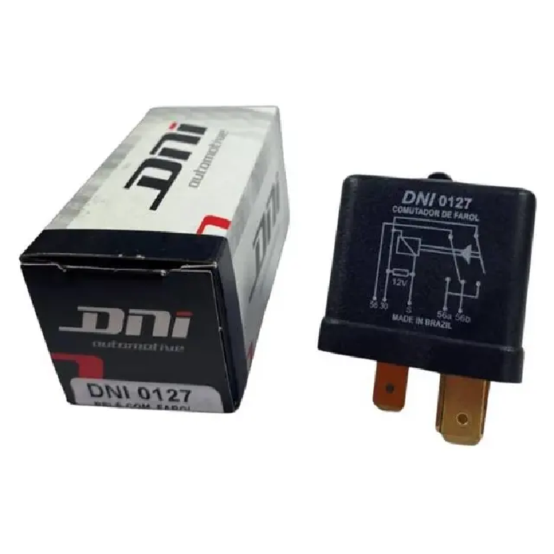 Relé de Comutador de Farol 5 Terminais - DNI - 0127