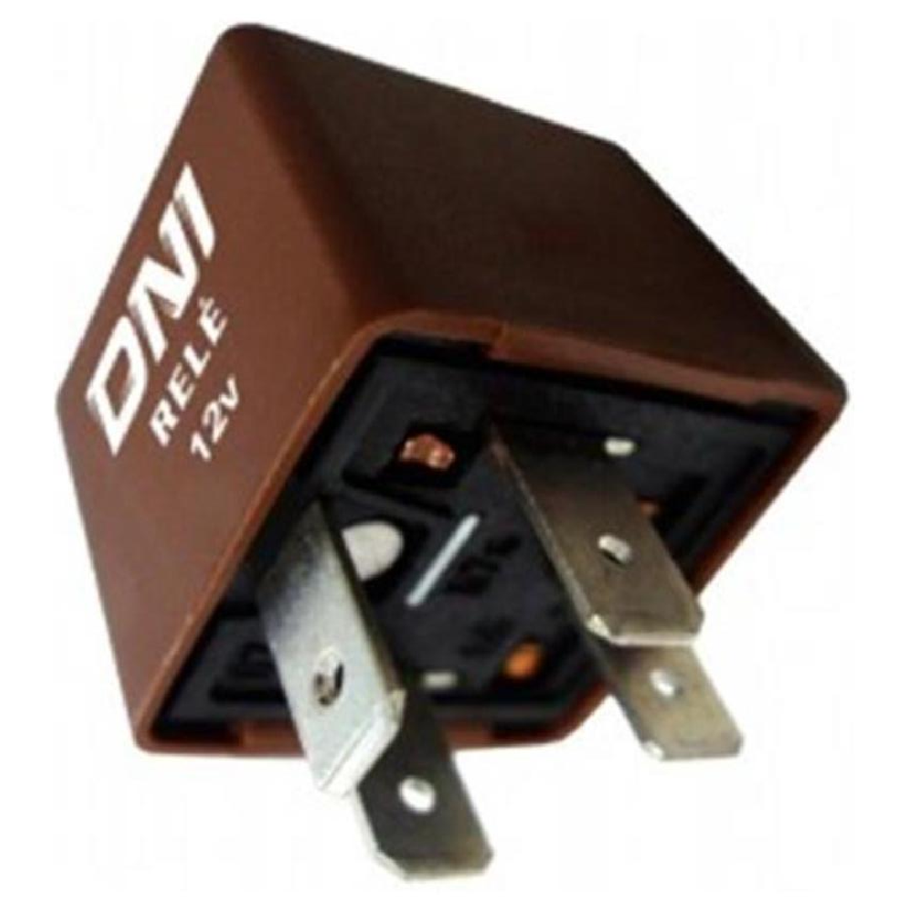 Relé Auxiliar Base Selada 30A 12V 4 Terminais para Fiat Uno - DNI - DNI 0145