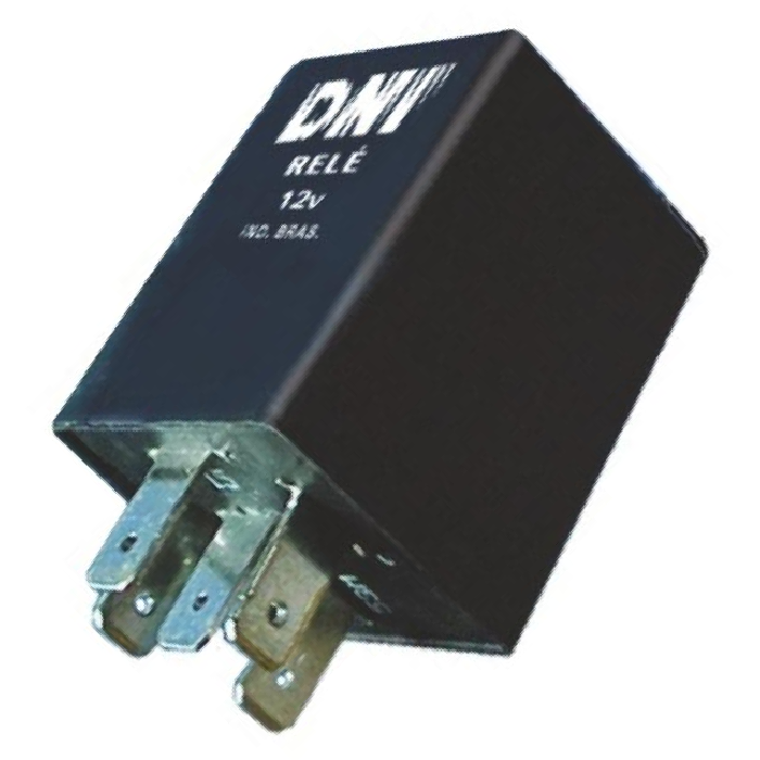 Relé 12V 5 Conexões Parada Solicitada - DNI - 0308