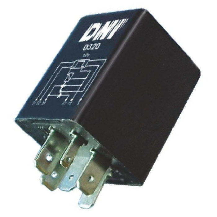 Relê Temporizador 12V 6 Conexões - DNI - 0320