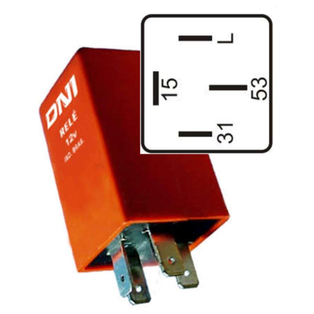 Relé Limpador Para-Brisa Traseiro 12V para Volkswagen Gol - DNI - DNI 0355