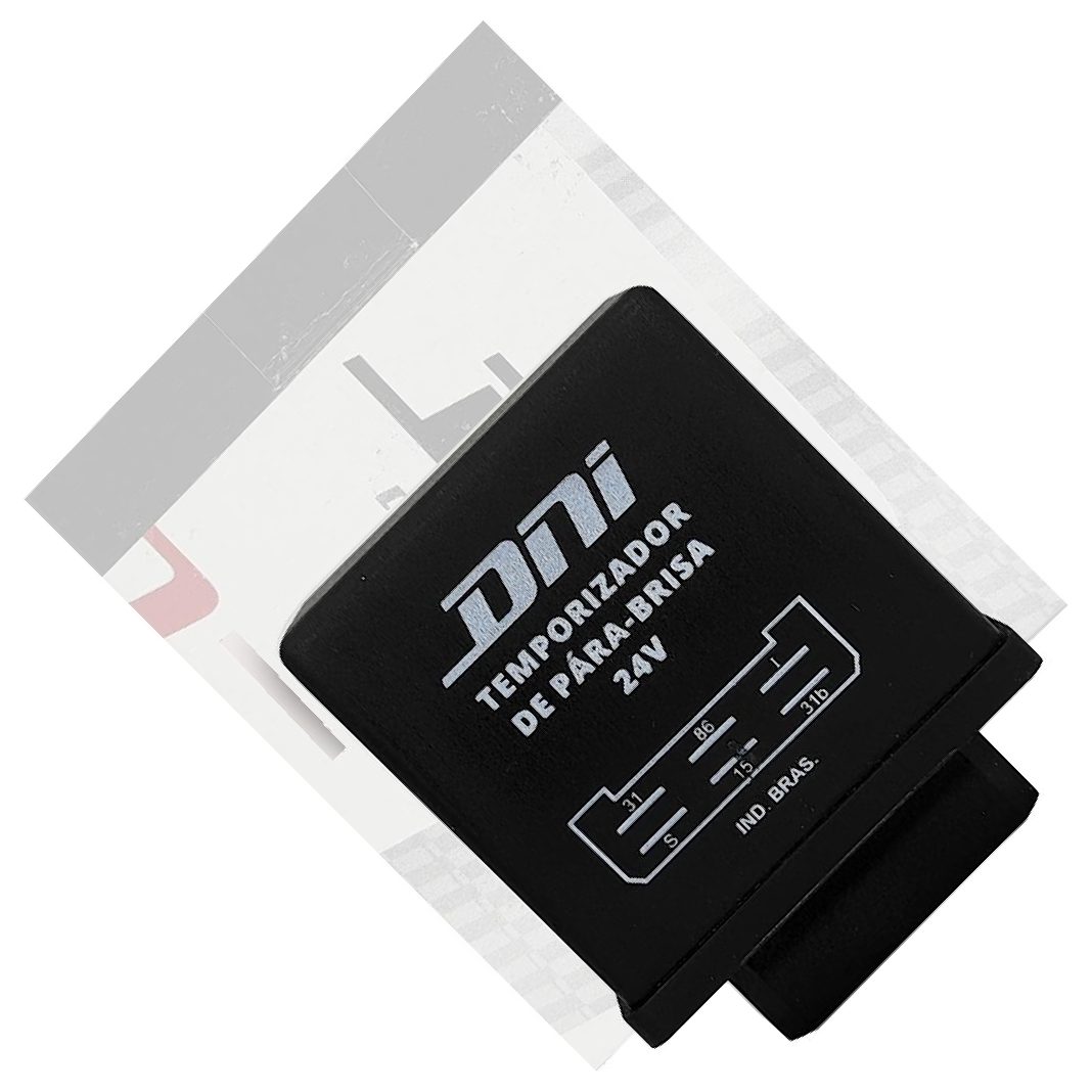 Relê Temporizador 24V 6 Conexões - DNI - 0823