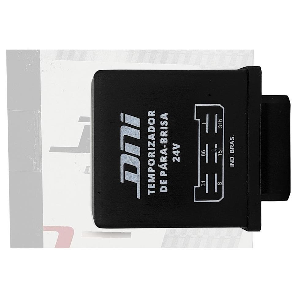 Relê Temporizador 24V 6 Conexões - DNI - 0823