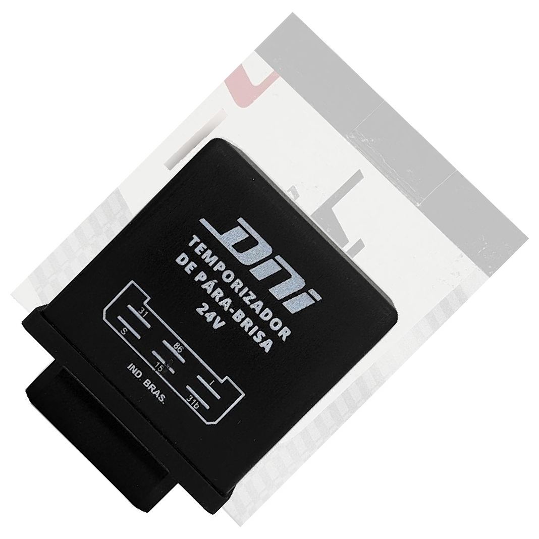 Relê Temporizador 24V 6 Conexões - DNI - 0823