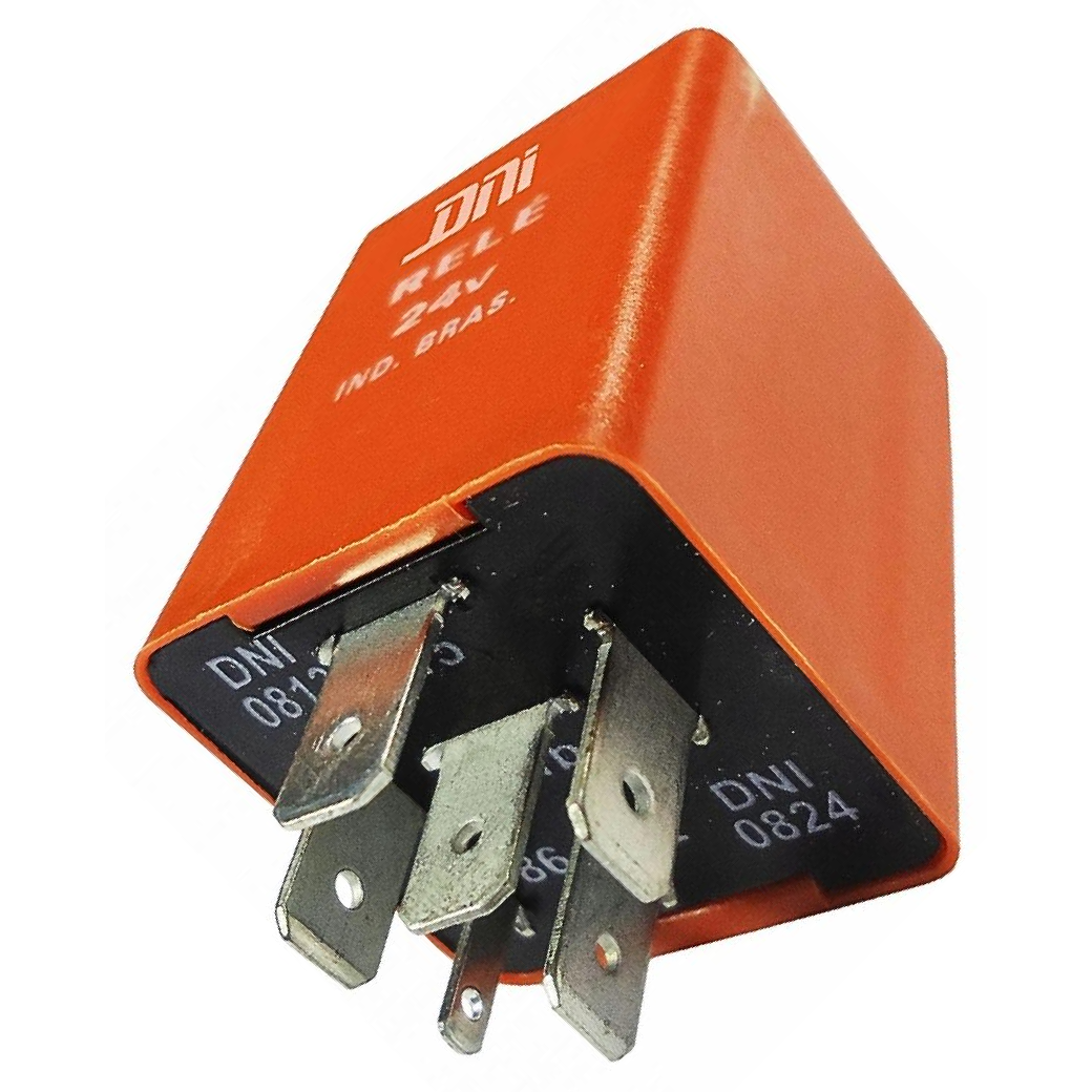 Relê Temporizador Plástico 24V - DNI - 0824