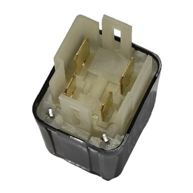 Relê Auxiliar 12V 4 Conexões Plástico - DNI - 8113