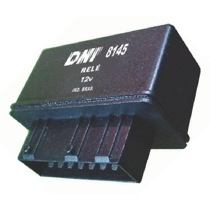Relê Auxiliar 12V Plástico - DNI - 8145