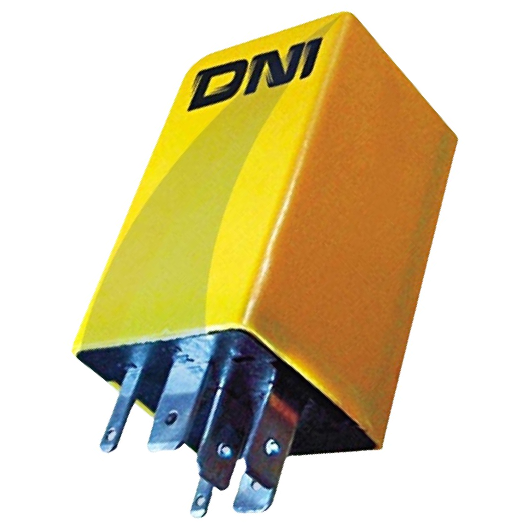 Relê Trava Elétrica Porta 12V 6 Conexões - DNI - 8504