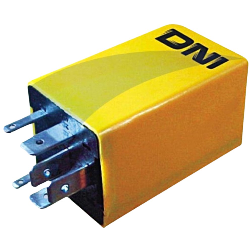 Relê Trava Elétrica Porta 12V 6 Conexões - DNI - 8504