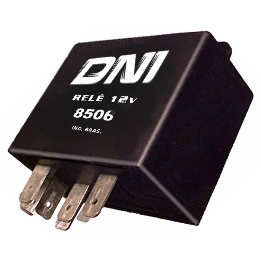 Relê Trava Elétrica Porta 12V - DNI - 8506