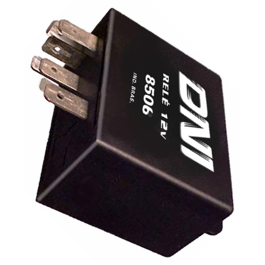 Relê Trava Elétrica Porta 12V - DNI - 8506