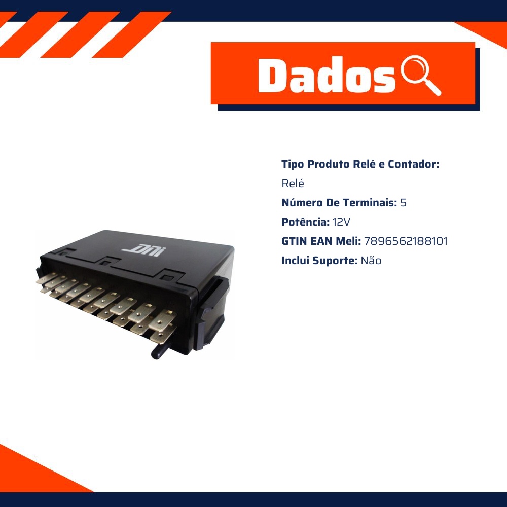 Rele de Pisca 24V - DNI - 8810