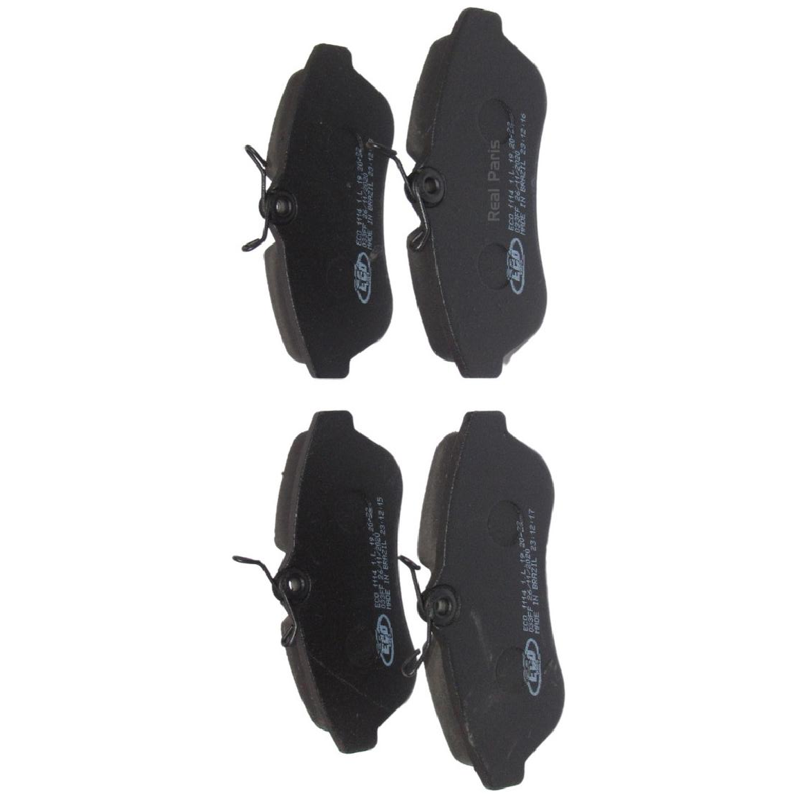 Pastilha de Freio Dianteira para Citroen C3 - ECOPADS - ECO1114