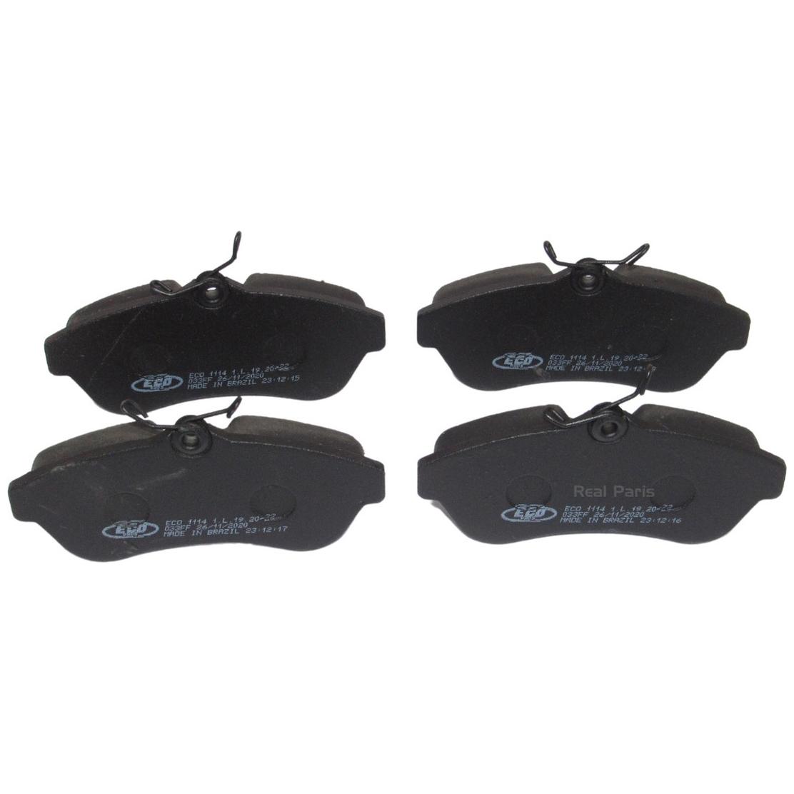 Pastilha de Freio Dianteira para Citroen C3 - ECOPADS - ECO1114