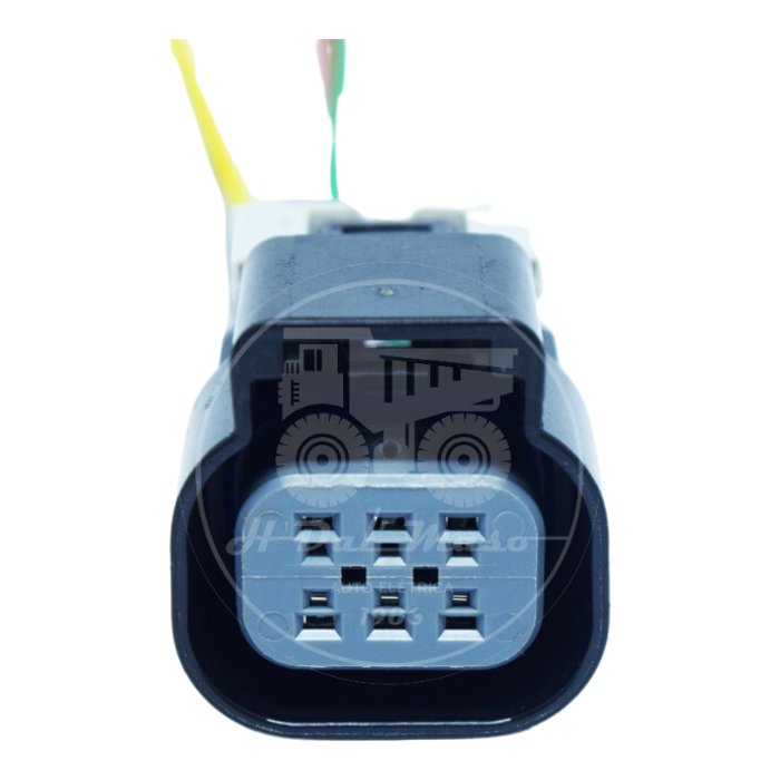 Chicote 6 Vias Fêmea 12V - Rainha das Sete - ETE 5112