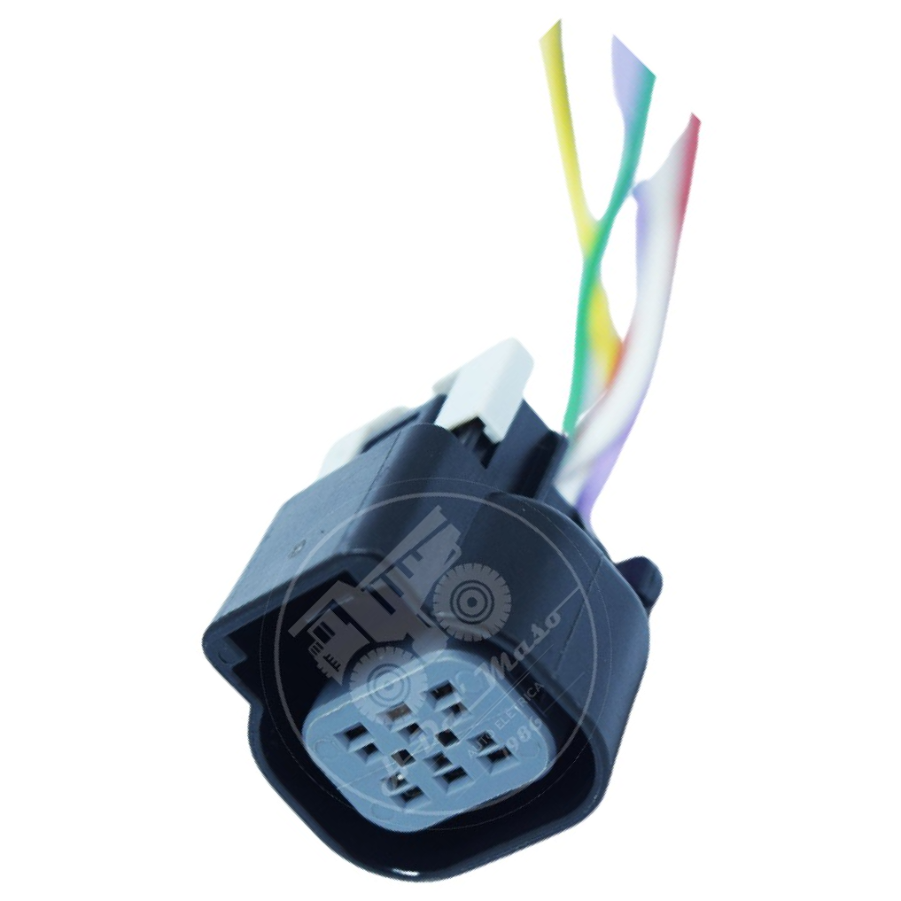Chicote 6 Vias Fêmea 12V - Rainha das Sete - ETE 5112