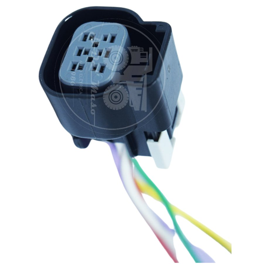Chicote 6 Vias Fêmea 12V - Rainha das Sete - ETE 5112