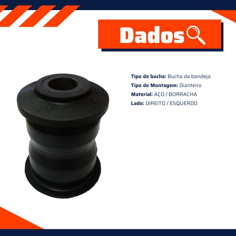 Bucha da Bandeja Dianteira para Chevrolet Captiva - Mobensani - MB1211