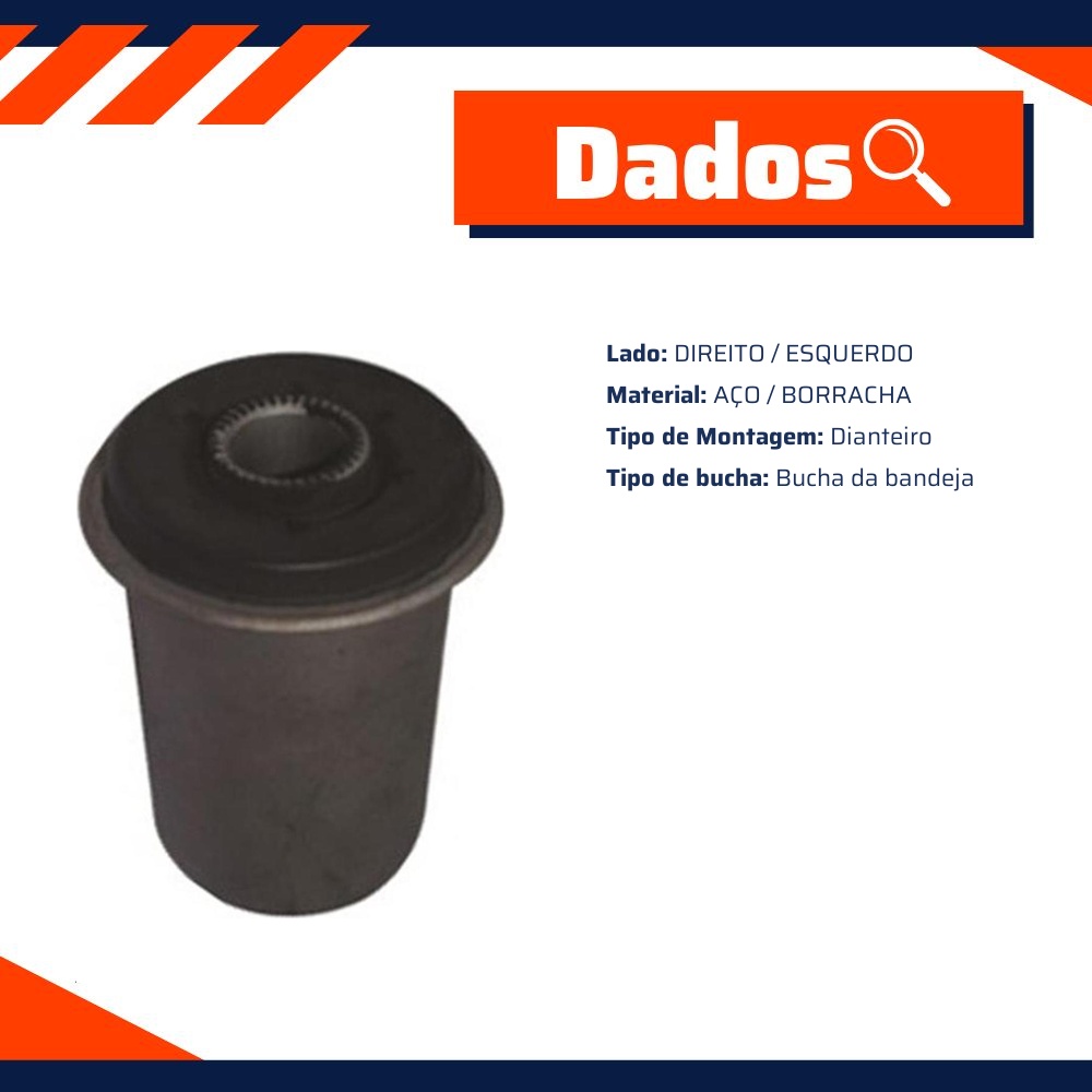 Bucha da Bandeja Dianteira para Ford Explorer e Ranger - Mobensani - MB298