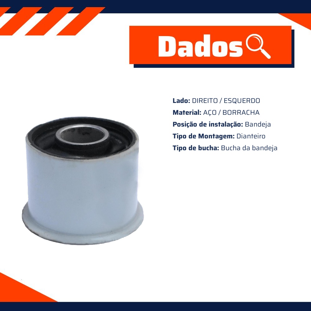 Bucha da Bandeja Dianteira para Honda City e FIT - Mobensani - MB6001