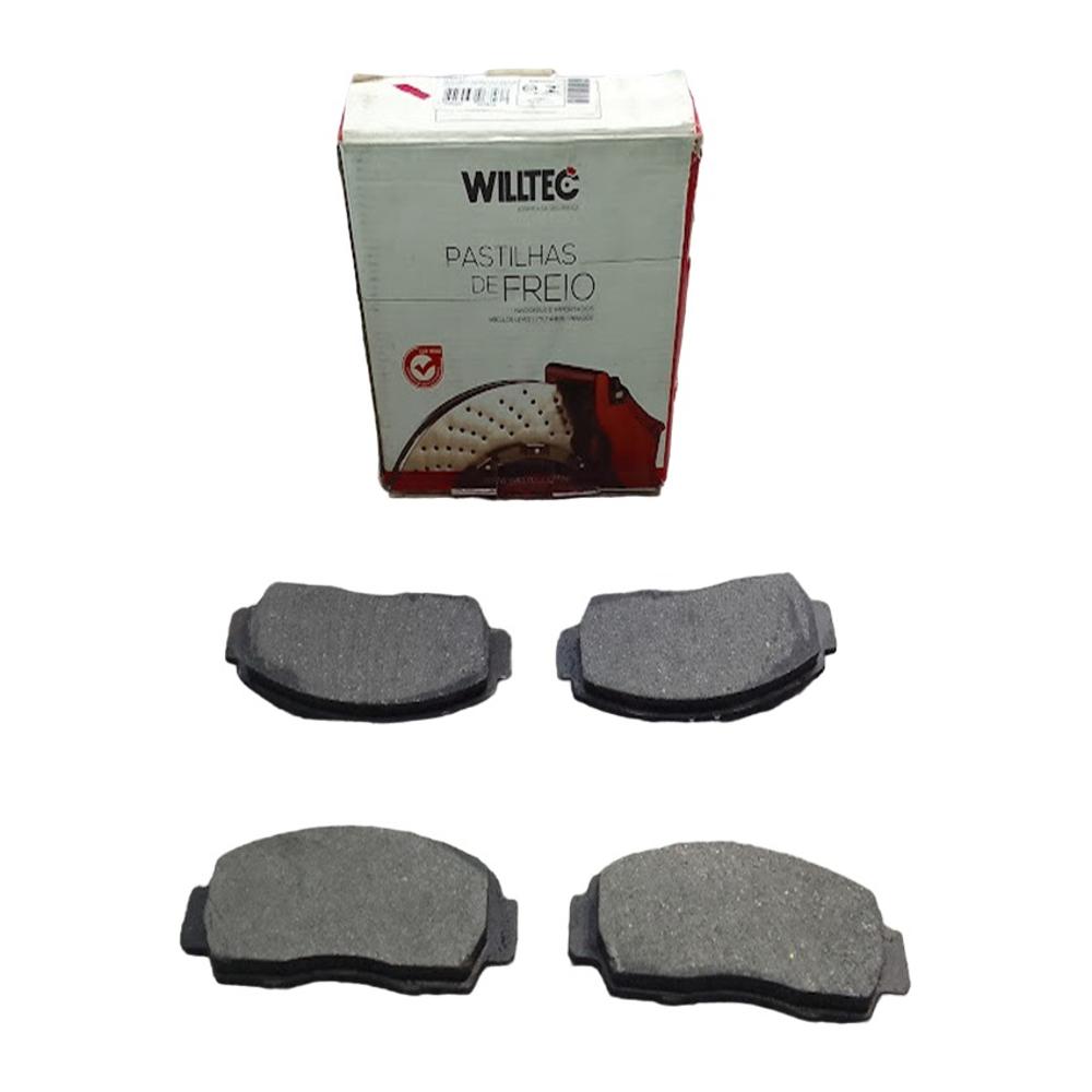 Pastilha de Freio Dianteira para Honda Accord e Civic - Willtec - PW641
