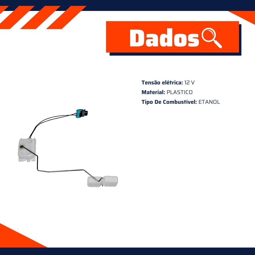 Sensor de Nível de Combustível Etanol - TSA - T-010180