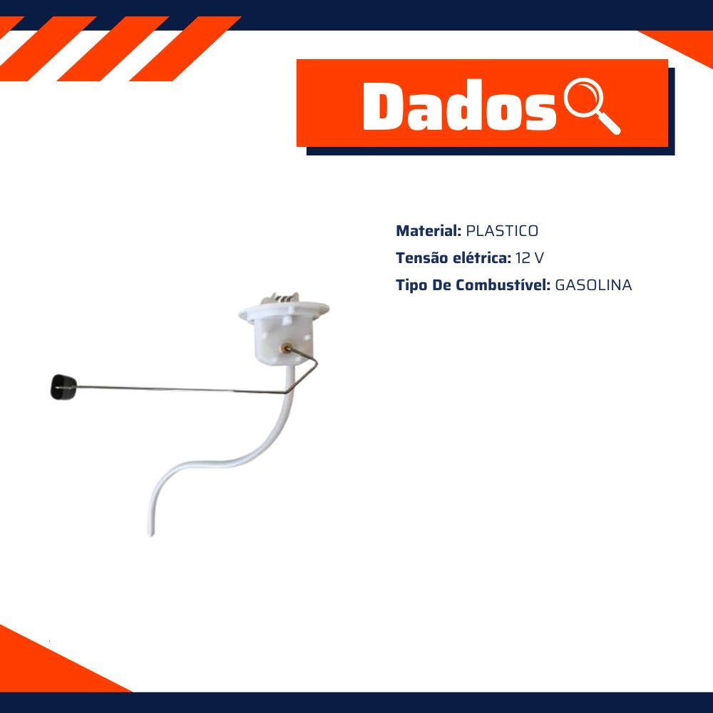 Sensor de Nível de Combustível Gasolina - TSA - T-090017