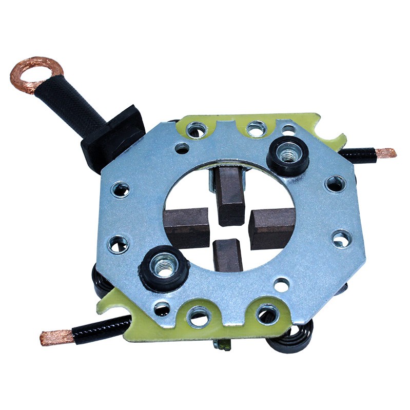Porta Escovas para Motor de Partida com 4 Escovas para Effa Start Picape e Hafei Towner - Unifap - 1.340/4