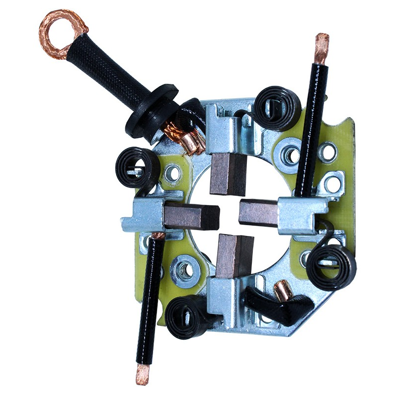 Porta Escovas para Motor de Partida com 4 Escovas para Effa Start Picape e Hafei Towner - Unifap - 1.340/4