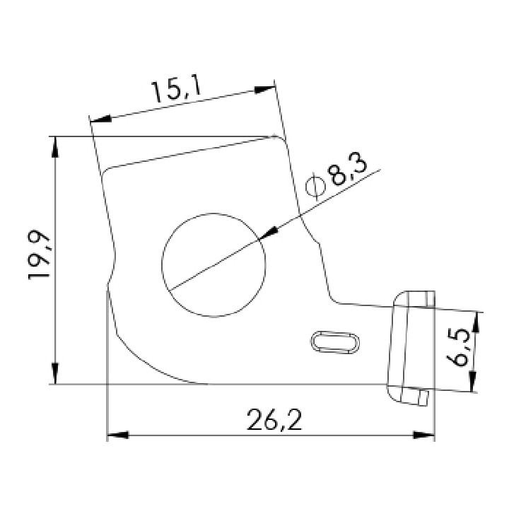 Porta Escovas para Motor de Partida com 4 Escovas - Unifap - 1.109/4