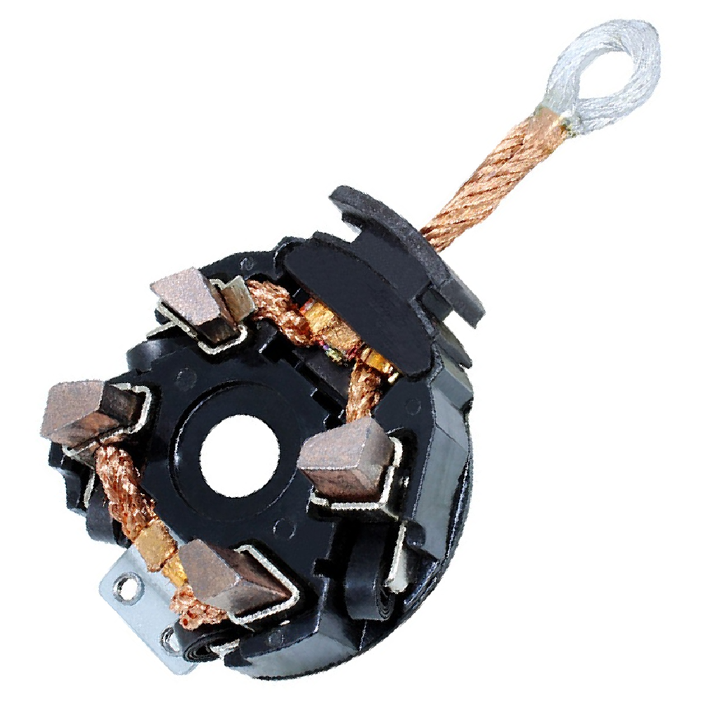 Porta Escovas para Motor de Partida com 4 Escovas - Unifap - 1.254/4