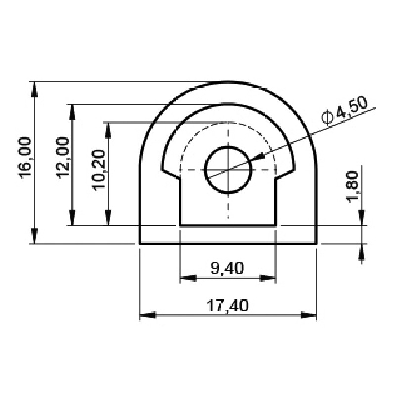 Porta Escovas para Motor de Partida com 4 Escovas - Unifap - 1.285/4