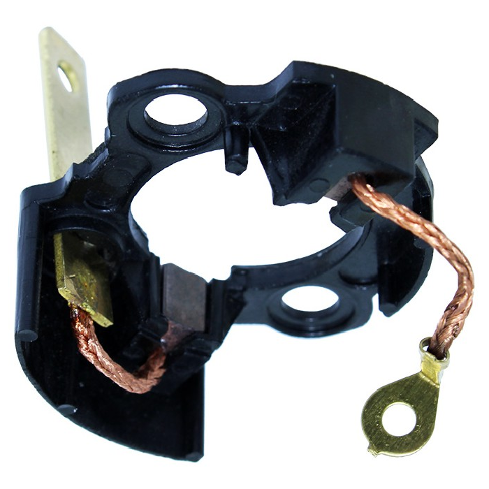 Porta Escovas para Motor de Partida com 2 Escovas para Honda Biz 100 - Unifap - 9.906/2
