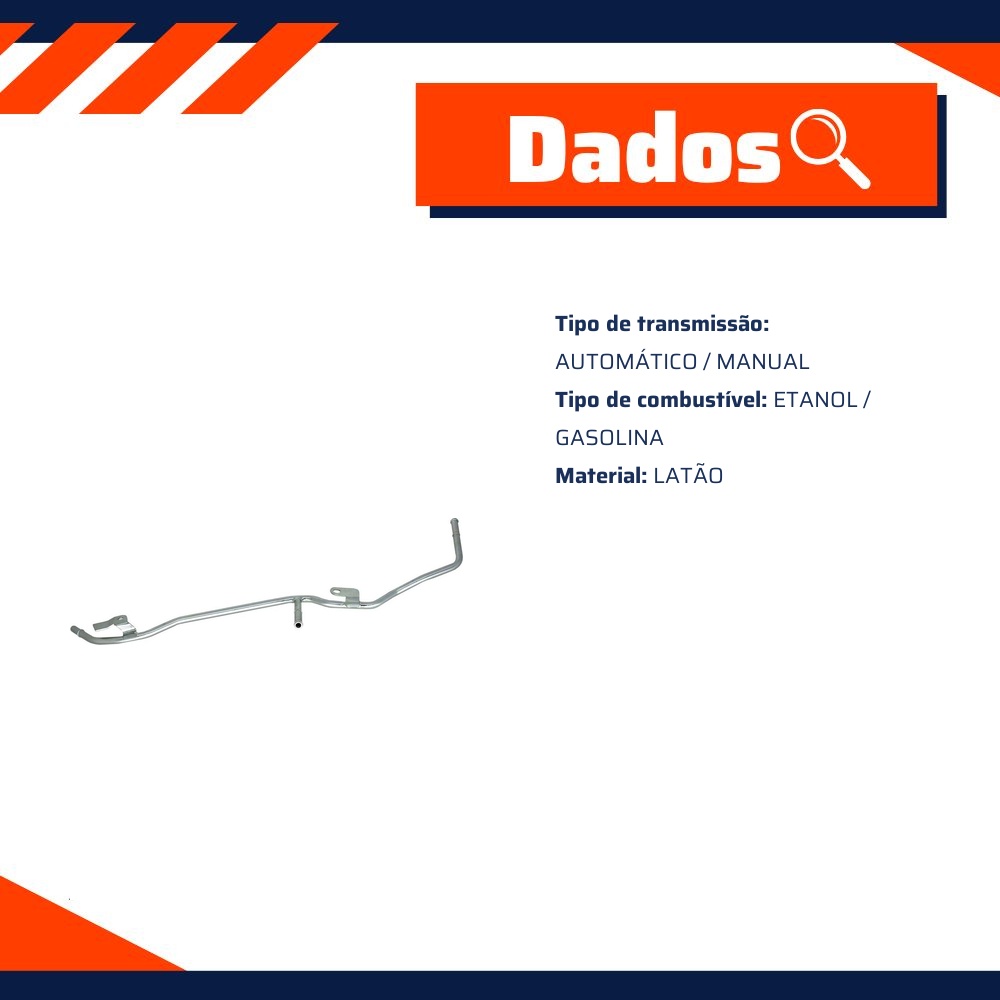 Tubo de Arrefecimento do Motor - Valclei - VC-440.I