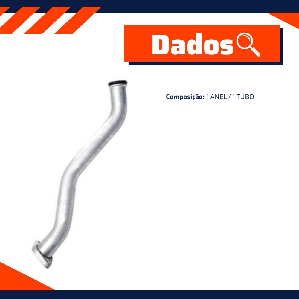 Tubo de Arrefecimento do Motor - Valclei - VC-693