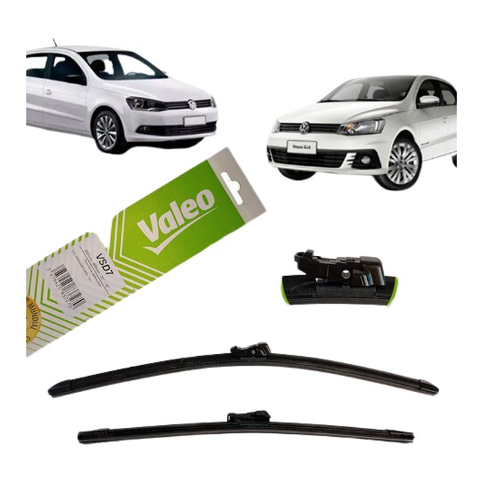 2 Palheta do Limpador de Para Brisa - Valeo - VSD7