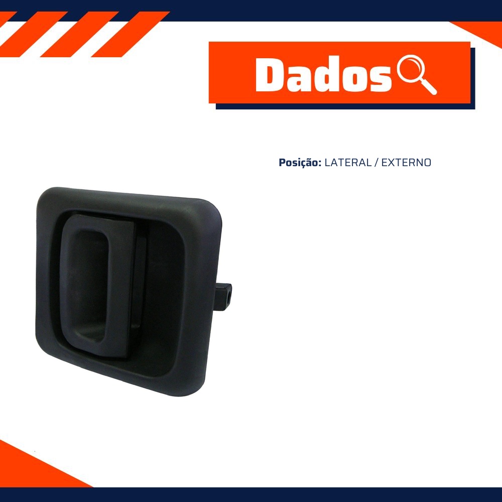 Maçaneta Externa para Fiat Ducato - ORI - 4076