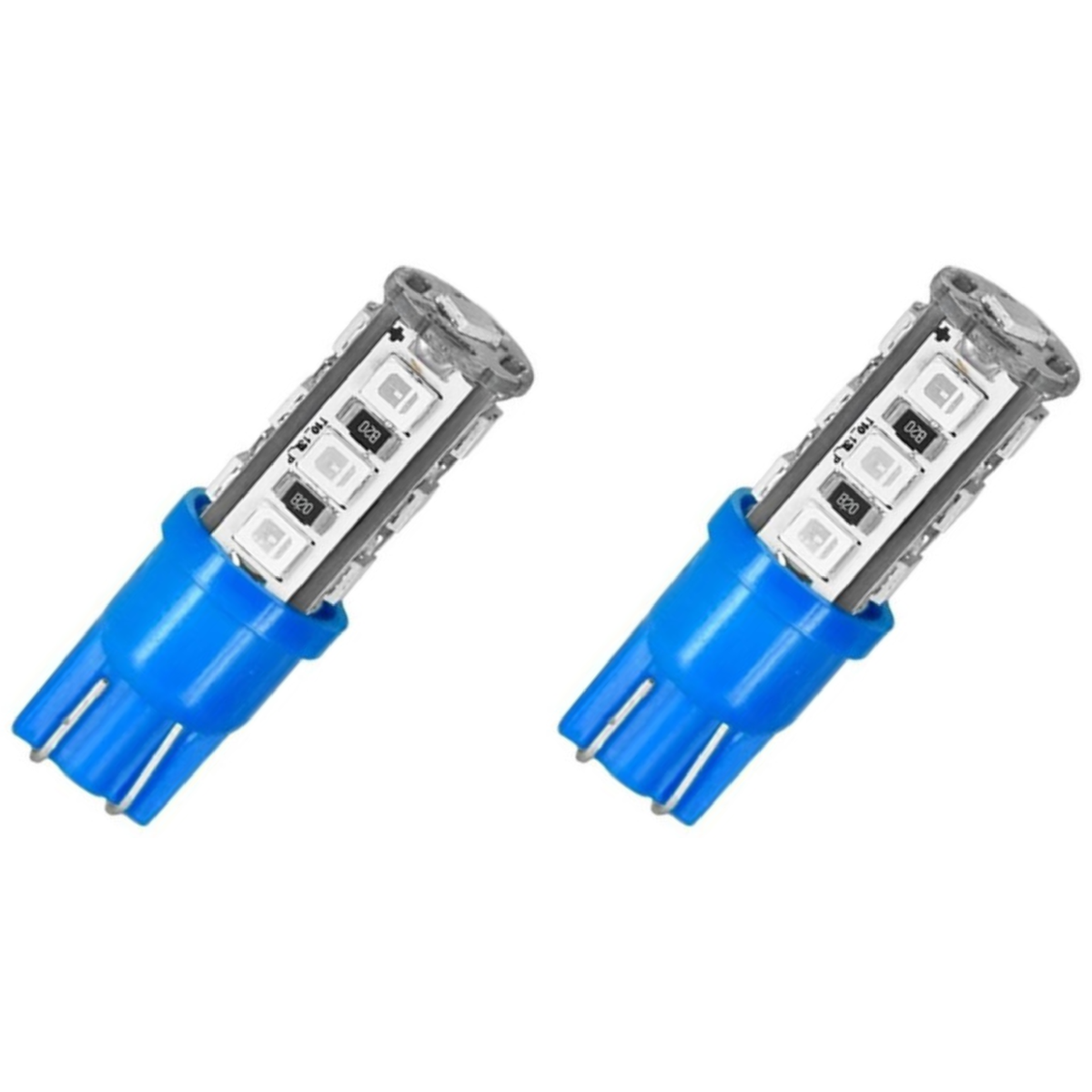 2 Lâmpada LED Azul 12V 4W - Autopoli - AL043