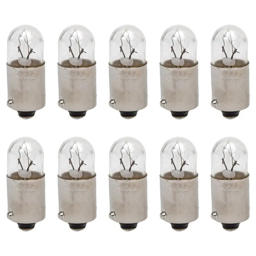 10 Lâmpadas T2W 2W Halogena 24V - Philips - 13913