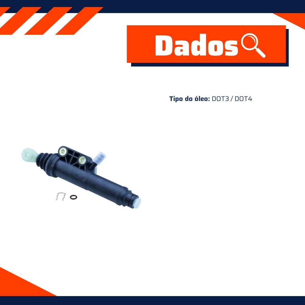 Cilindro Mestre de Embreagem - Valeo - 2103819