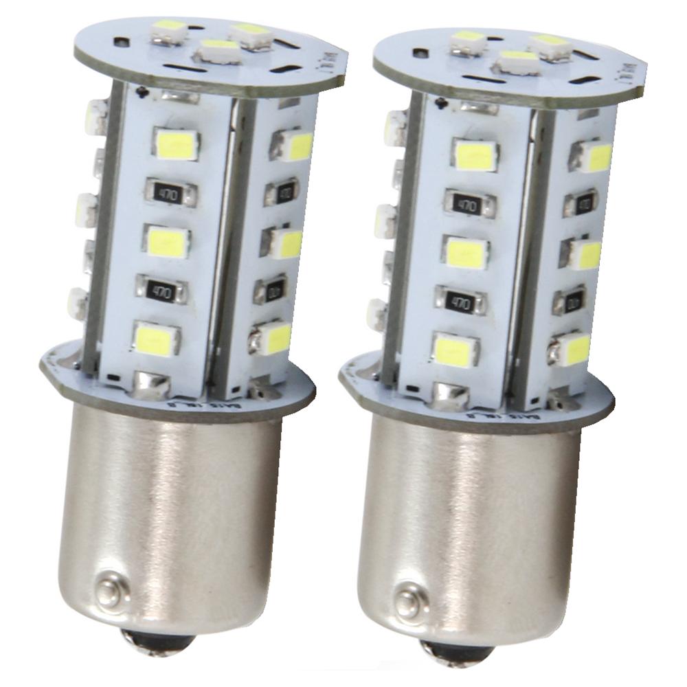 2 Lâmpada LED Vermelho 5W 12V 340 Lumens - Autopoli - AL668