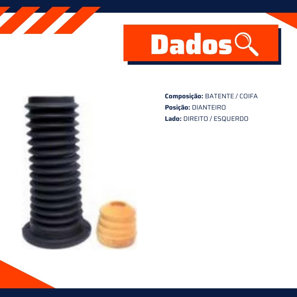 Kit de Reparo do Amortecedor Dianteiro para Ford Ecosport - Mobensani - MB4190