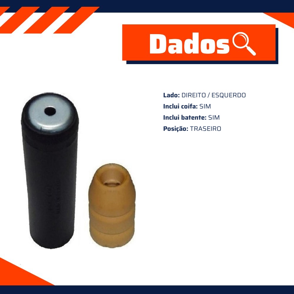 Kit de Reparo do Amortecedor Traseiro - Mobensani - MB4218S