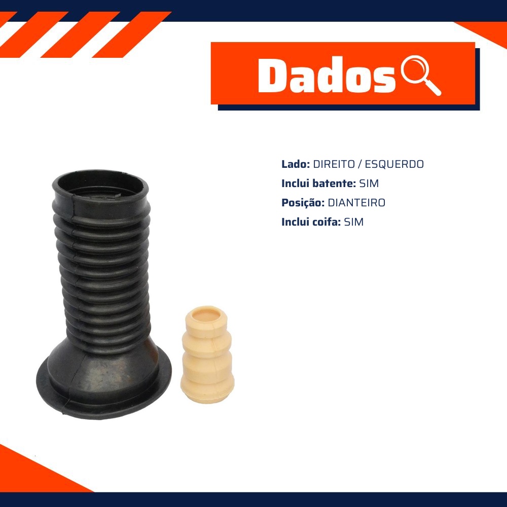 Kit de Reparo do Amortecedor Dianteiro para Toyota Corolla e Fielder - Mobensani - MB6802