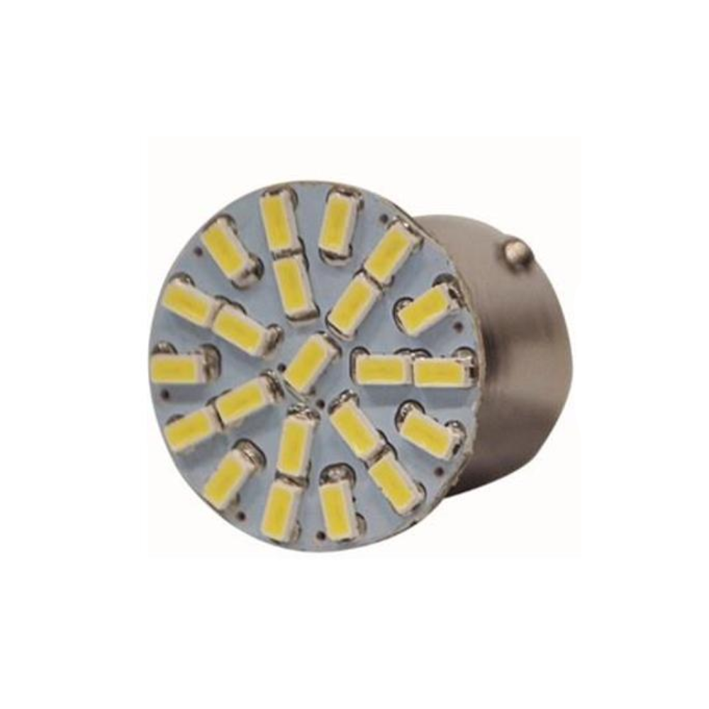Lâmpada LED 1,5W 22 LEDs 12V Branca - Multiqualita - WDC0861