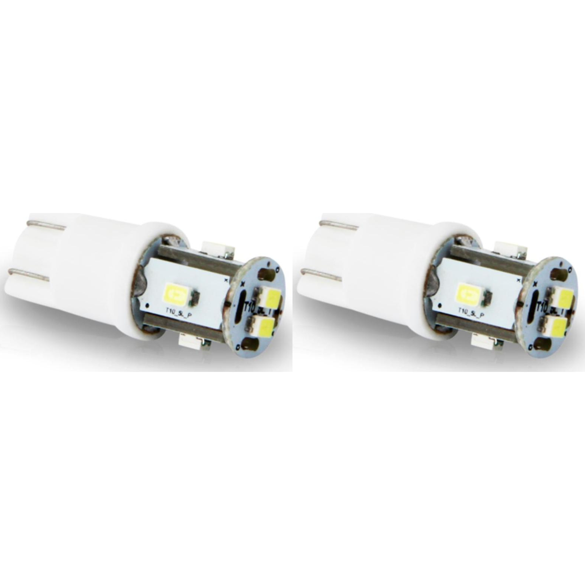 2 Lâmpada LED Torre T10 Branca 12V 2W - Autopoli - AL691