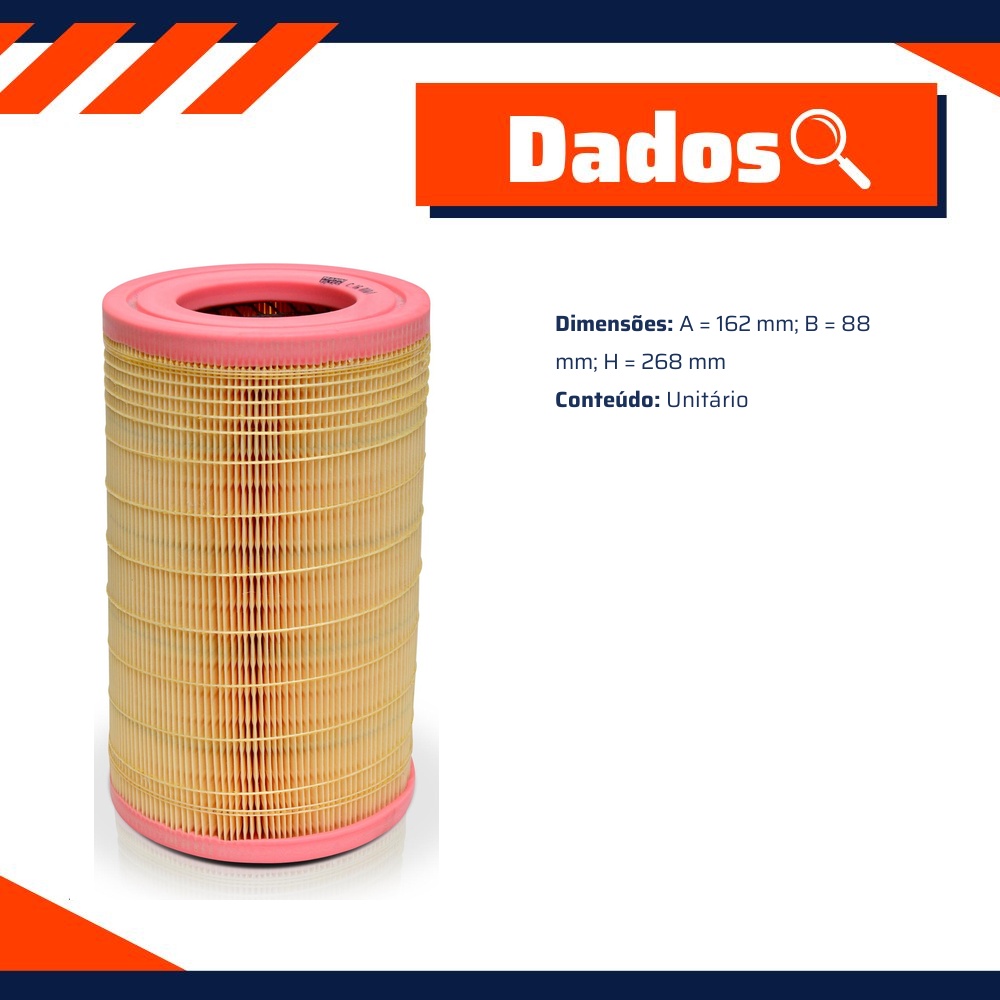 Filtro de Ar para Chevrolet S10 e Trailblazer - Mann-Filter - C16010/1