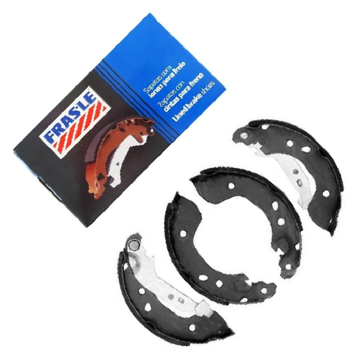 Sapata de Freio Traseira para Nissan March e Versa - Fras-le - NI/441-CPA