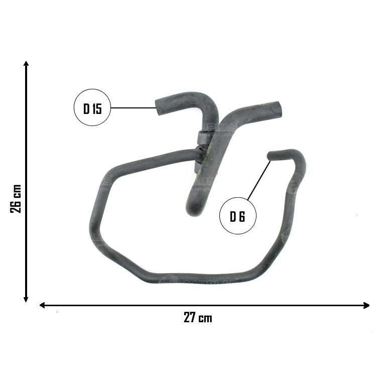 Mangueira de Ar do Motor para Fiat Palio e Siena - Cauplas - 908665
